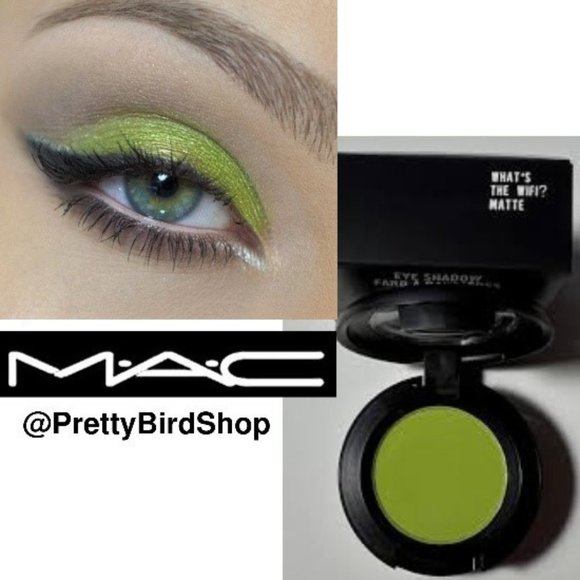 Last one! MAC WHATS THE WIFI Eye Shadow NIB What's the Wifi Matte - Picture 5 of 7